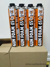 Монтажная пена Tiger 65l професиональная